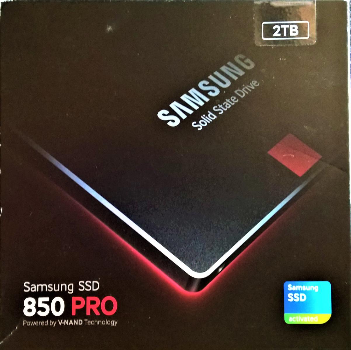 For sale Samsung 850 Pro 2 TB